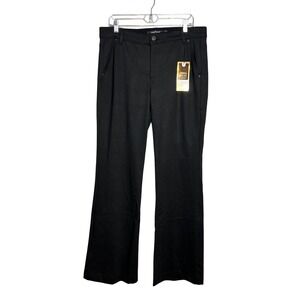 One 5 One 151 Premier Ponte Midrise Trouser Size 16 / 33 Black Stretch Pants NWT